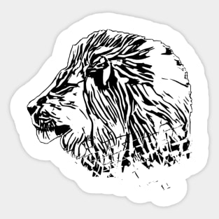 Lion Sticker